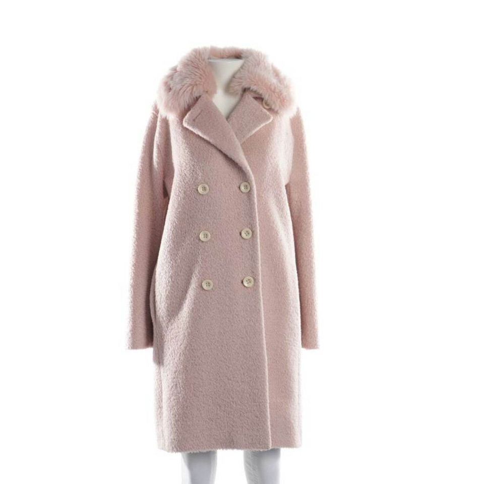 Marc Cain Veste/Manteau en Laine en Rose/pink