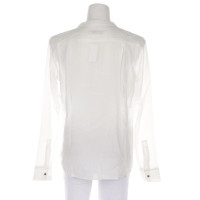 0039 Italy Top Silk in White