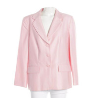 Escada Jacke/Mantel aus Wolle in Rosa / Pink