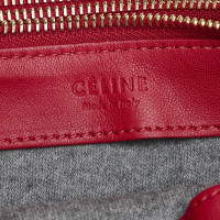 Céline Trio Bag aus Leder in Rot