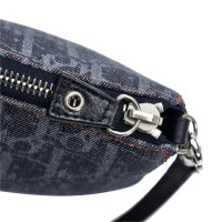 Christian Dior Sac à bandoulière en Denim en Gris