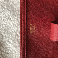 Hermès Evelyne en cuir rouge