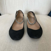 Chloé Chaussons/Ballerines en Daim en Noir