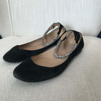 Chloé Chaussons/Ballerines en Daim en Noir