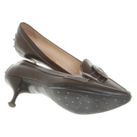Tod's pumps in donkerbruin