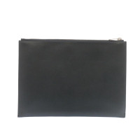 Yves Saint Laurent Clutch Bag Leather in Black
