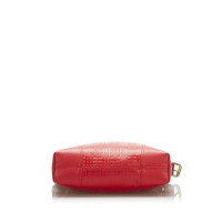 Burberry Shopper Leather in Red