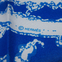 Hermès Scarf/Shawl Silk in Petrol