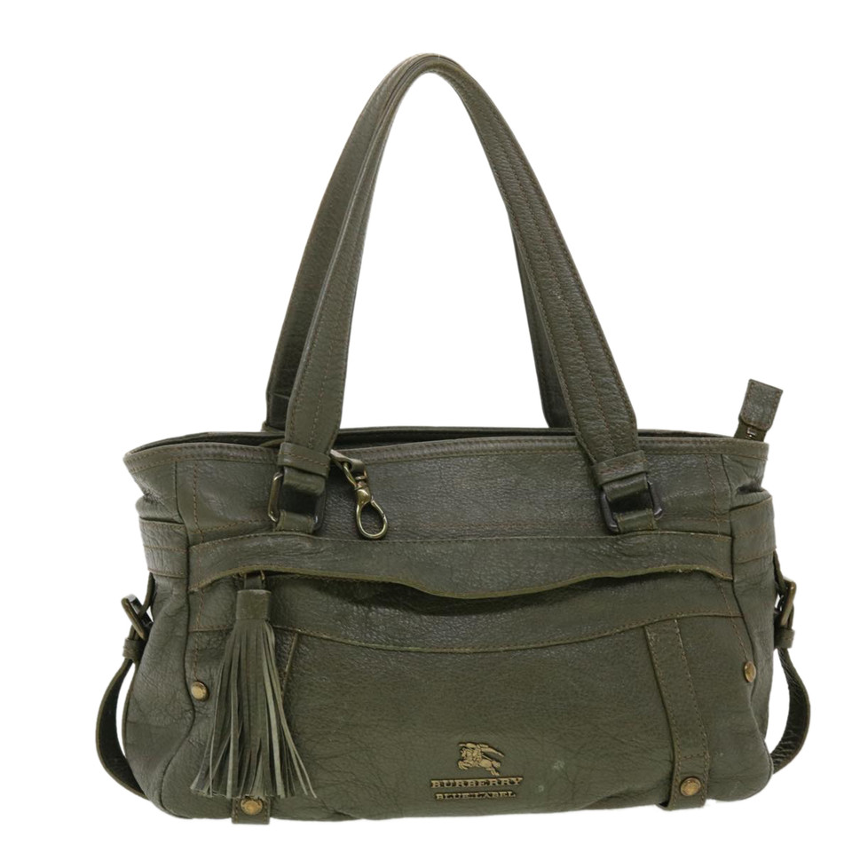 Burberry Tote bag Leather in Olive