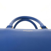 Yves Saint Laurent Handbag Leather in Petrol