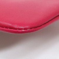 Yves Saint Laurent Bag/Purse Leather in Fuchsia
