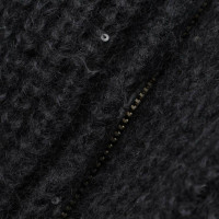 Herno Jacke/Mantel aus Wolle in Schwarz