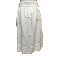 D&G White skirt with rhinestone