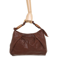 Maliparmi Handtasche aus Leder in Braun