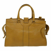 Yves Saint Laurent Cabas Chyc Leather in Yellow