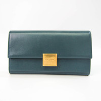 Yves Saint Laurent Bag/Purse Leather in Petrol