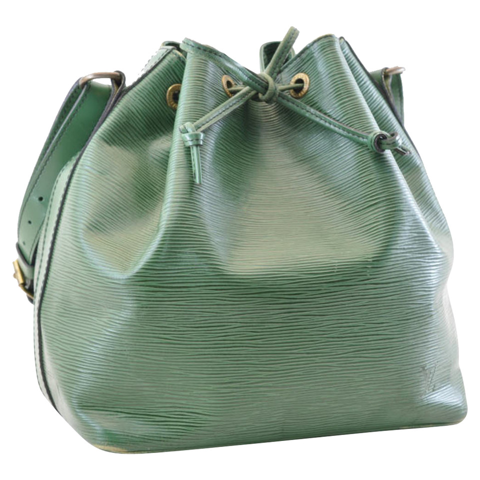 Louis Vuitton Noé Petit Leather in Green