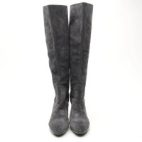 Gianvito Rossi Boots Leather in Grey