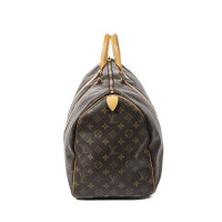 Louis Vuitton Keepall 50 in Tela in Marrone