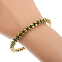 Yves Saint Laurent Bracelet/Wristband Gilded in Gold