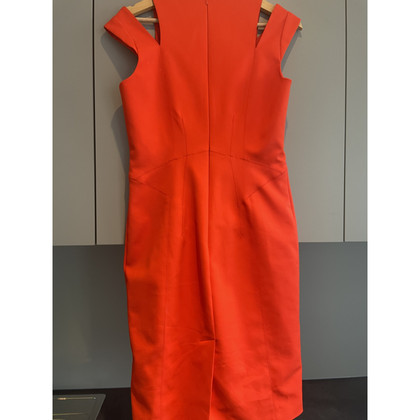 Karen Millen Dress Cotton in Orange