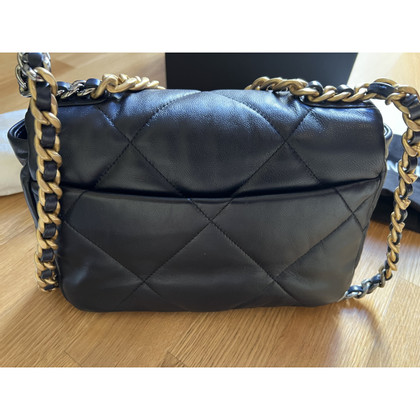 Chanel 19 Bag Leather in Blue