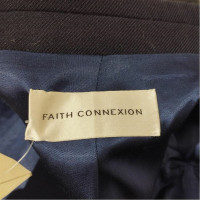 Faith Connexion Veste/Manteau en Laine en Bleu