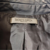 Simonetta Ravizza Giacca/Cappotto in Pelle in Blu