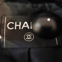 Chanel Costume de bouclé avec de la soie