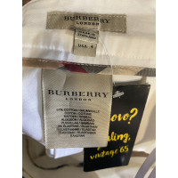 Burberry Gonna in Cotone in Bianco