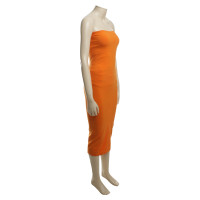 Wolford One Shoulder Dress in Orange
