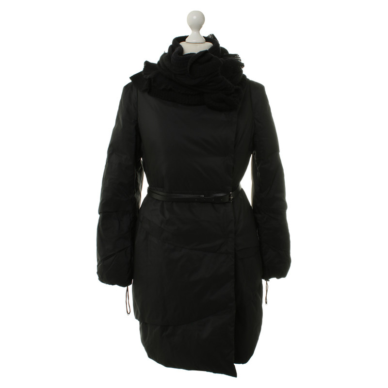 Ermanno Scervino Down jacket in black