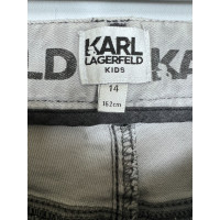 Karl Lagerfeld Jeans aus Baumwolle in Grau