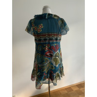 Red Valentino Dress Cotton in Petrol