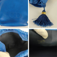 Christian Dior Sac à bandoulière en Cuir en Bleu