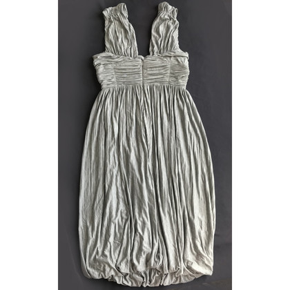 Burberry Kleid aus Viskose in Grau