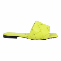 Bottega Veneta Sandals Leather in Yellow