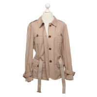 Basler Giacca/Cappotto in Cotone in Beige