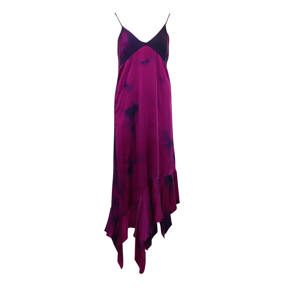 Marques'almeida Dress Silk in Violet