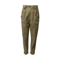 Isabel Marant Trousers Cotton in Brown