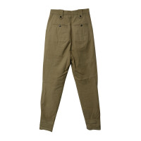 Isabel Marant Trousers Cotton in Brown