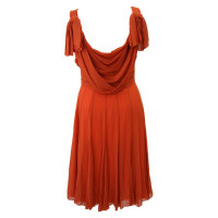 Karen Millen Silk dress in orange