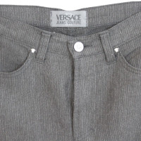 Versace Versace jeans couture gray trousers