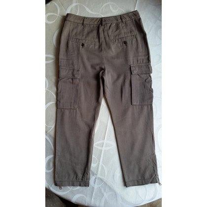 Pinko Trousers Cotton in Taupe