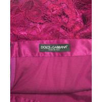 Dolce & Gabbana Rok Katoen in Violet