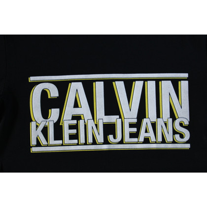 Calvin Klein Jeans Top Cotton in Black
