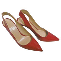 Christian Dior Pumps/Peeptoes Patent leather in Red