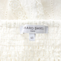 Gerard Darel Vestito in Cotone in Bianco