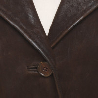 Ralph Lauren Jacket/Coat Leather in Brown