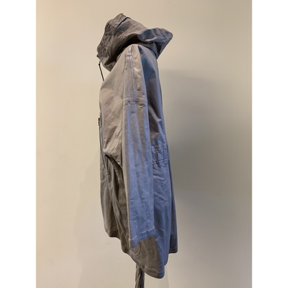 Isaac Sellam Jacke/Mantel aus Leder in Grau